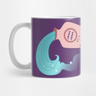 Aquarius (Baby Pink) Mug